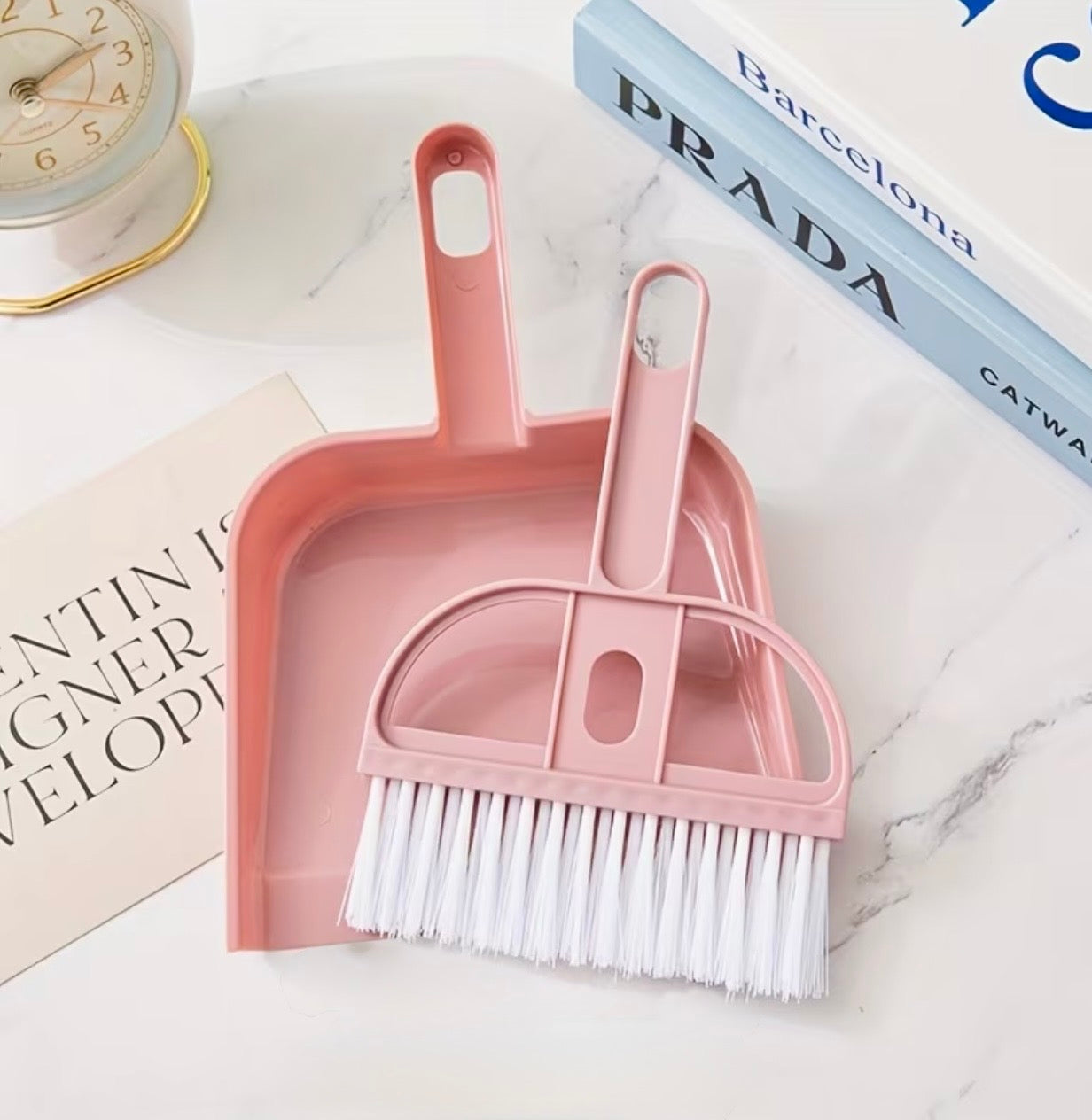 MINI-SOPBORST-SET - för att enkelt städa ur buren på utställning