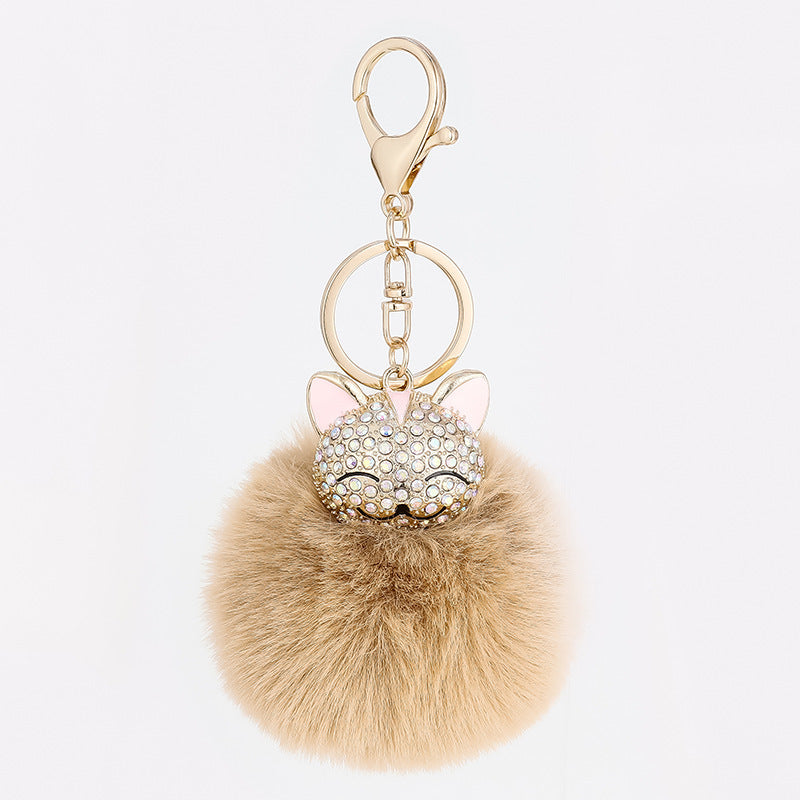 NYCKELRING - med bling-bling