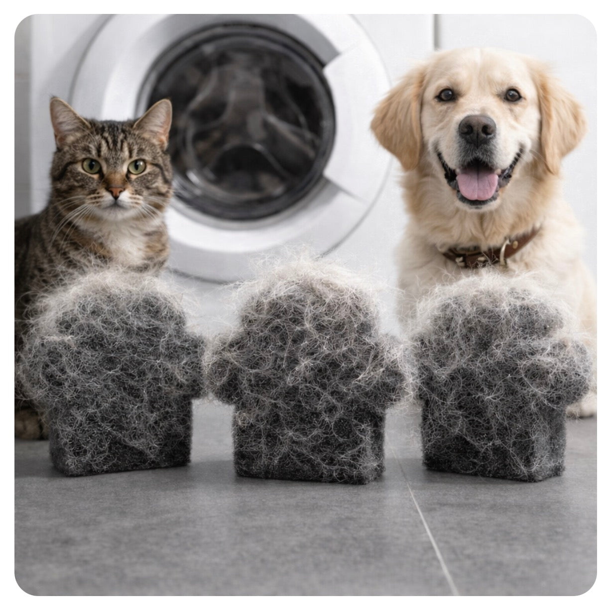 TVÄTTSVAMPAR - de tre små hjältarna i tvättstugan