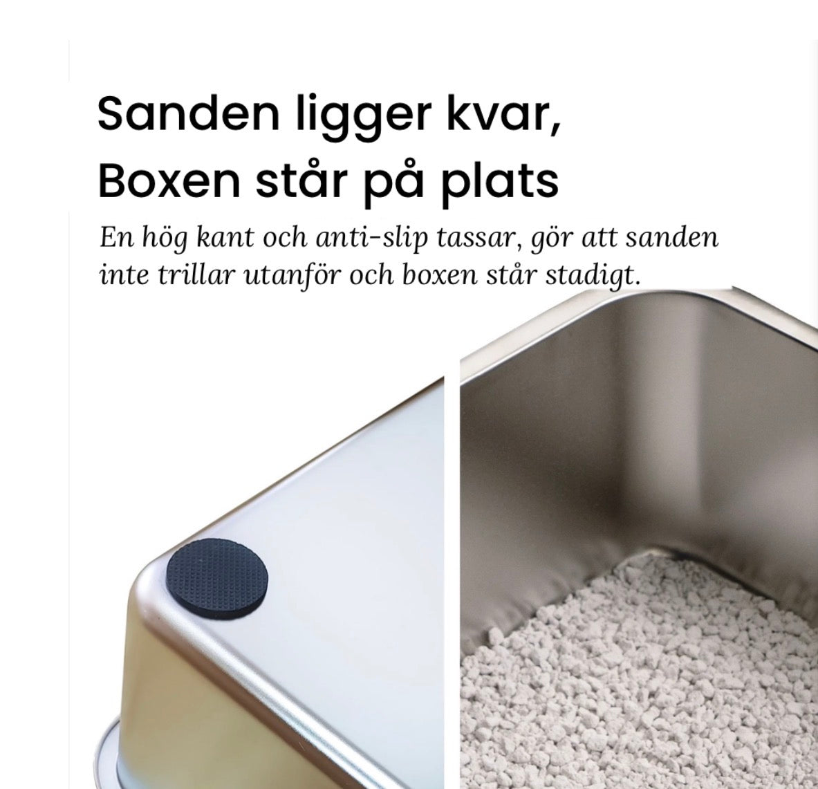 Steloo KATTLÅDA - Rostfritt stål, en låda för livet!