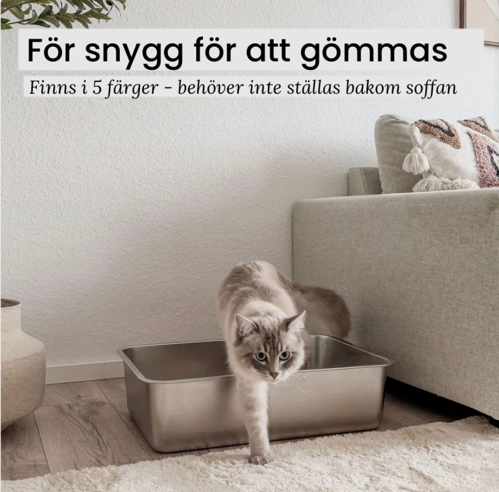 Steloo KATTLÅDA - Rostfritt stål, en låda för livet!