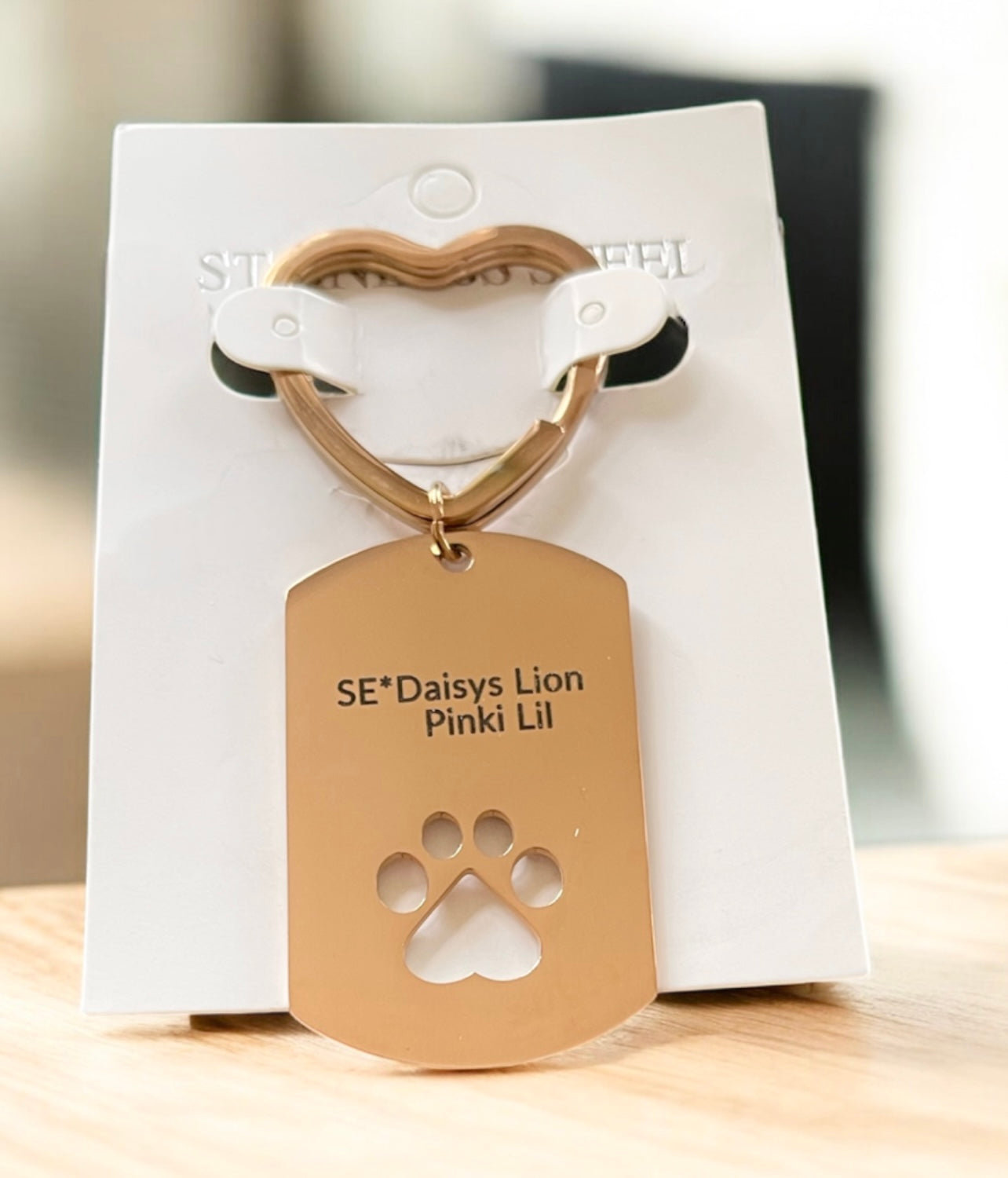 Personlig NYCKELRING - Med valfri text